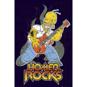 The Simpsons Homer Rocks - Maxi Poster - 61 x 91.5cm