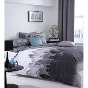 Catherine Lansfield City Scape Bedding Set - Multi