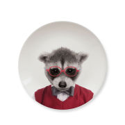 Wild Dining Baby Raccoon - Ceramic Side Plate