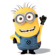 Despicable Me (Minion Wave) - 40x50cm Canvas