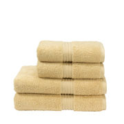 Christy Plush Towel - Soft Gold