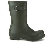 Hunter Men's Original Short Wellies - Dark Olive