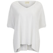 American Vintage Women's Leland V-Neck Top - White