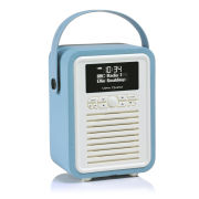 View Quest Retro Mini Bluetooth DAB+ Radio - Blue