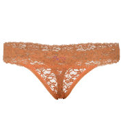 Bjorn Borg Women's Lace Thong - Orange