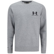 Under Armour Men's Storm Crew Sweatshirt - Grey Heather/Black