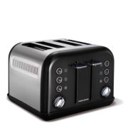 Morphy Richards 4 Slice Accents Toaster - Black