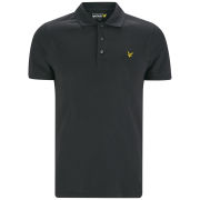 Lyle & Scott Vintage Men's Short Sleeve Pique Polo Shirt - True Black