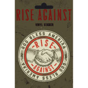 Rise Against Shaking Hands - Vinyl Sticker - 10 x 15cm