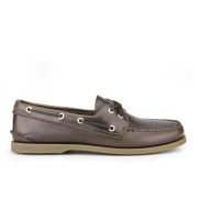 Sperry Men's A/O 2-Eye Leather Boat Shoes - Amaretto