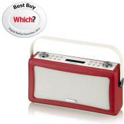 View Quest Hepburn Bluetooth Audio System with DAB+/FM Radio - Red