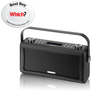 View Quest Hepburn Bluetooth Audio System with DAB+/FM Radio - Black