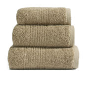 Highams 100% Egyptian Cotton 3 Piece Towel Bale (550gsm) - Latte
