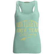 Brave Soul Women's Port Burnout Vest - Green