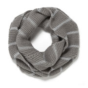 French Connection Gabby Knitted Scarf - Grey/Silver