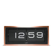 LEFF Amsterdam Brick 24 Hour Clock - Copper