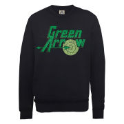 DC Comics Sweatshirt - Green Arrow Logo - Black