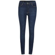 Cheap Monday Women's Second Skin High Waisted Skinny Jeans - Credit Dark Blue