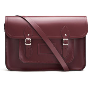 The Cambridge Satchel Company Men's 15 Inch Classic Satchel - Oxblood