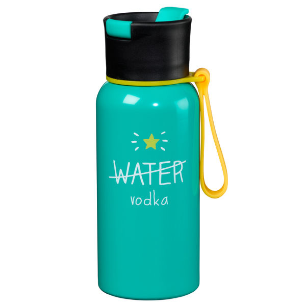 Happy Jackson 'Vodka' Water Bottle (600ml) IWOOT