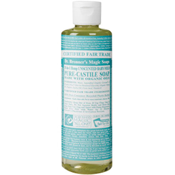 Dr. Bronner's Magic Soaps Organic Baby Mild Castille Liquid Soap (236ml