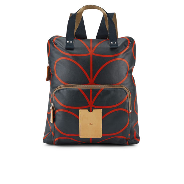 Etc by Orla Kiely Backpack Tote Bag Navy My