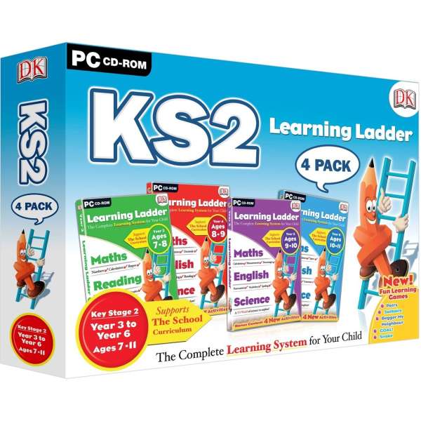 Learning Ladder KS2 Four Pack (Includes LL Yr 3 / 4 / 5 / 6) Computing