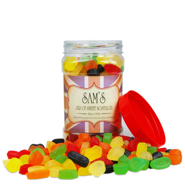 Traditional Sweet Jar Wine Gums IWOOT