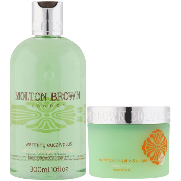 Molton Brown Warming Eucalyptus Shower Duo (Shower Gel & Scrub) FREE