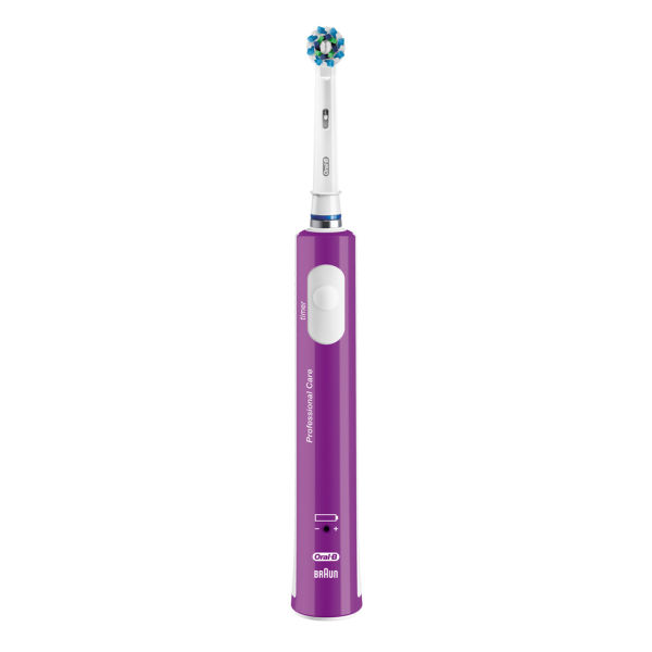 OralB PRO 600 Colour Edition Toothbrush Purple FREE Delivery