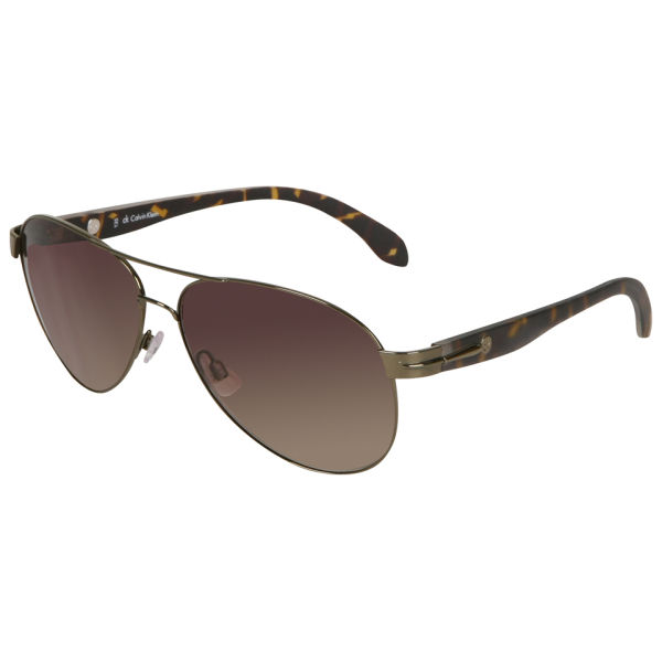 CK by Calvin Klein Unisex Aviator Sunglasses