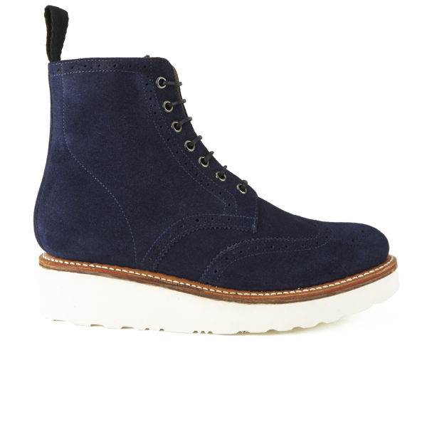 womens navy brogues