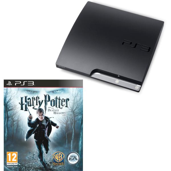 Playstation 3 PS3 Slim 120GB Console Bundle (Includes Harry Potter And