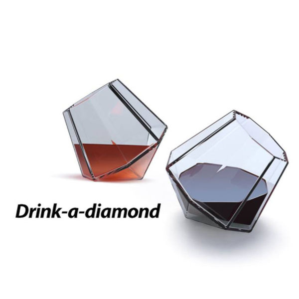 Diamond Glass (Set of 2) IWOOT
