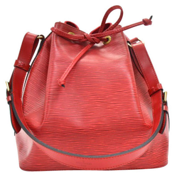 Louis Vuitton Vintage Red Epi Leather Noe Petit Red Shoulder Bag - Free UK Delivery over £50
