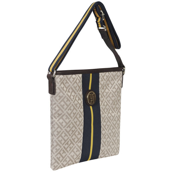 Tommy Hilfiger Women's Ellen Flat Cross Body Bag - Shiitake