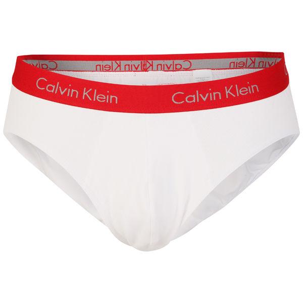 CALVIN KLEIN PRO STRETCH HIP BRIEF WHITE Mens Underwear