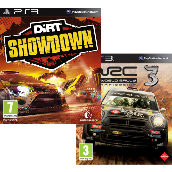 Dirt Showdown/WRC World Rally Championship 3 Bundle      PS3
