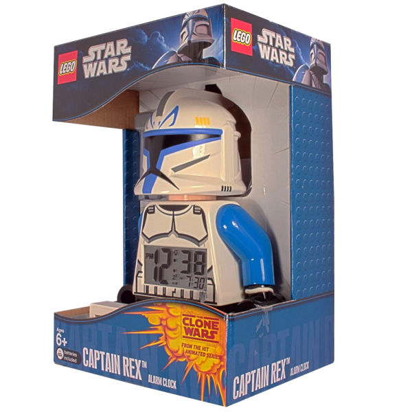 LEGO Star Wars Captain Rex Alarm Clock IWOOT