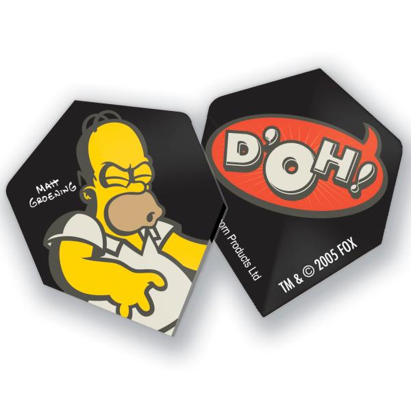 The Simpsons D'oh! Dart Flights Gifts