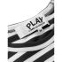 Comme des Garcons PLAY Men's T164 Stripe T-Shirt - Black: Image 3