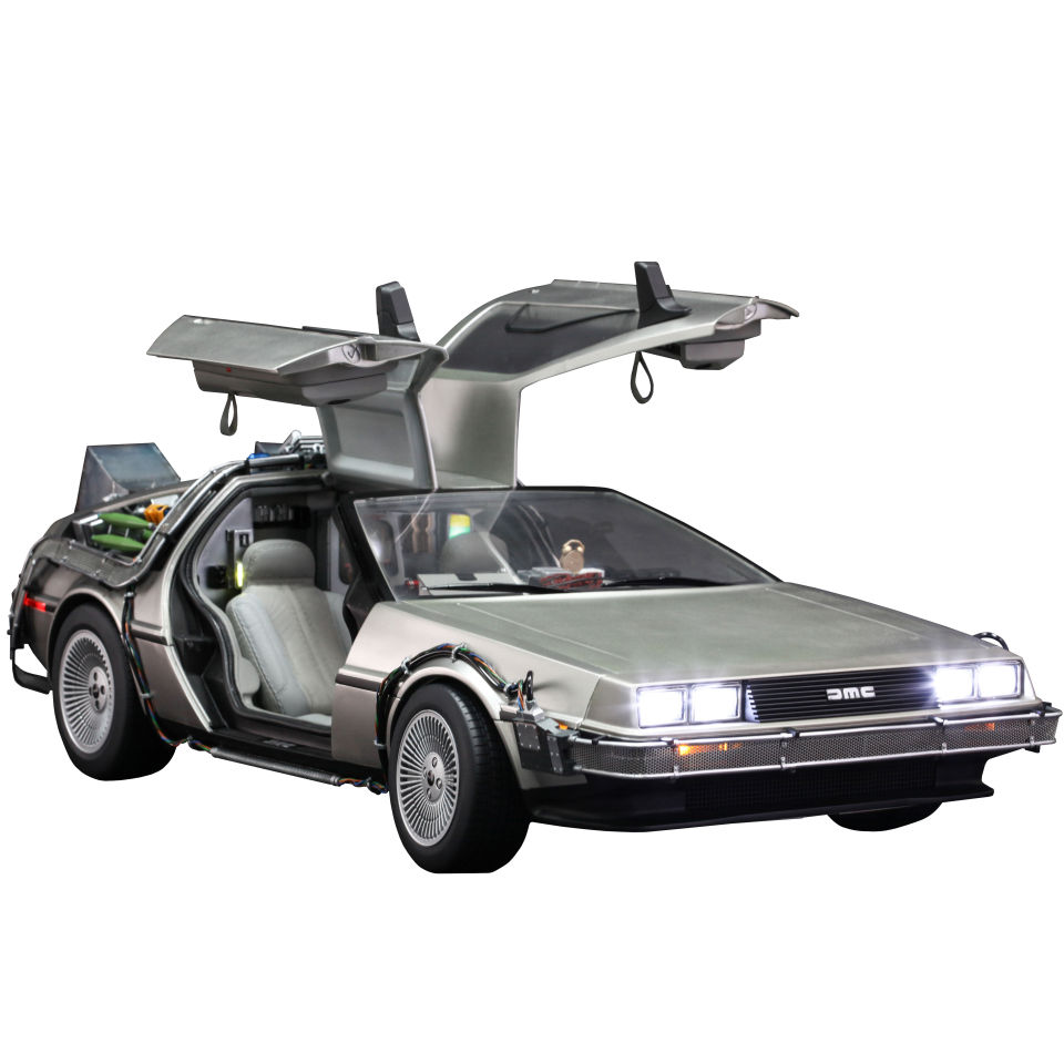 Hot Toys Back To The Future Delorean Scale Collectible Model Merchandise Zavvi