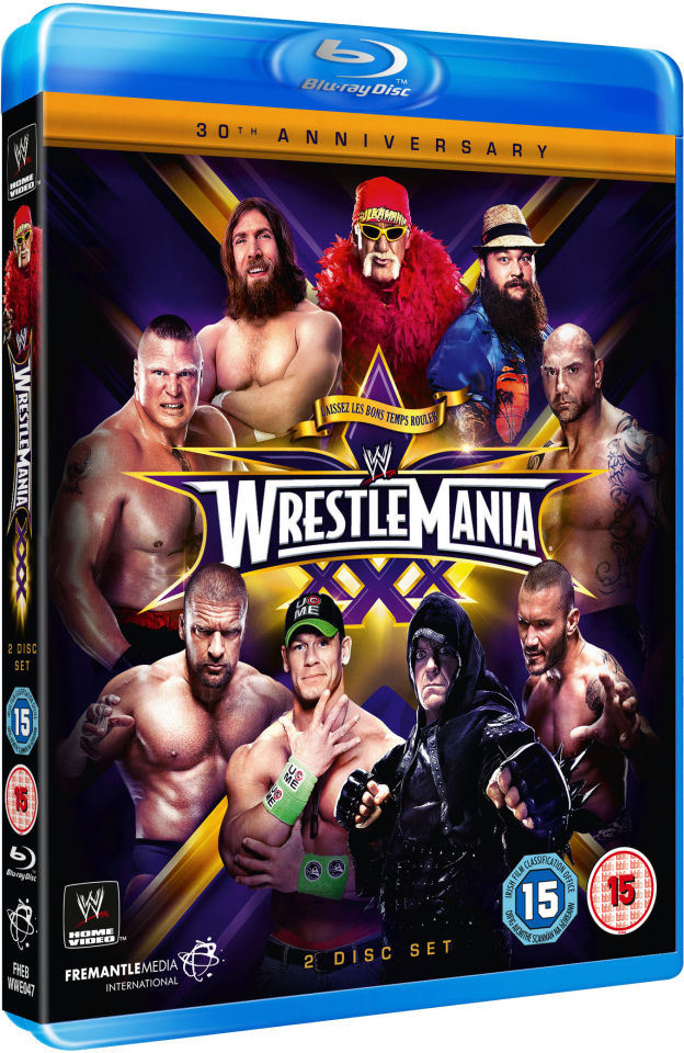 WWE: WrestleMania 30 Blu-ray | Zavvi.com