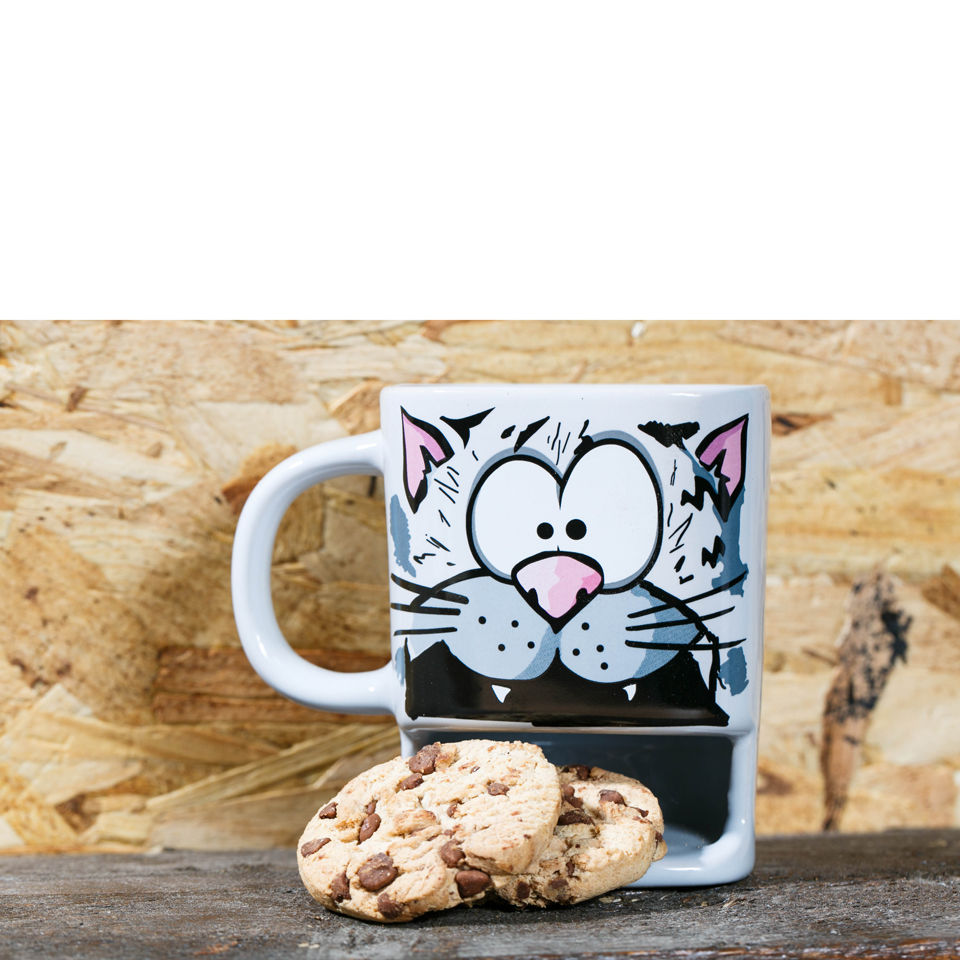 Brew Buddies Cat Mug Multi IWOOT