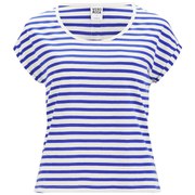 Vero Moda Women's Beaty Striped Top - Olympian Blue