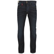 REPLAY Men's Waitom Resin Coated Stretch Denim Regular Slim Jeans - Dark Blue