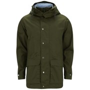 Native Youth Men's Lightweight Technical Parka Coat - Khaki