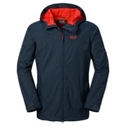 Jack Wolfskin Men's Arroyo Hooded Jacket - Night Blue