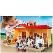 Playmobil Horse Farm Take Along Horse Stable (5348)