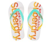 Superdry Women's California Flip Flops - Shallow Teal
